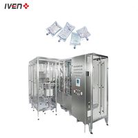 Usine clé en main d'équipement de remplissage et de scellage de solutions d'infusion IV en sac souple personnalisable sans PVC