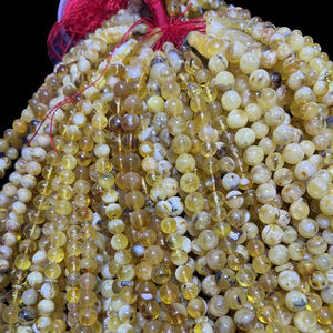 Натуральный янтарь ювелирные изделия русские янтарные круглые бусины 10-14 мм полные мусульманские четки имам дешевые - Product Image 2