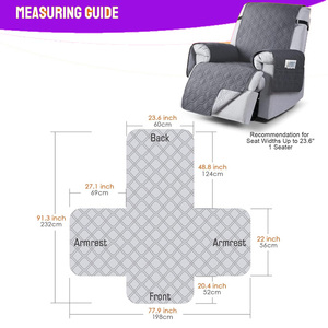 100% coprisedie reclinabili impermeabili coprisedie reclinabili antiscivolo per cani con cinghie elastiche a tasca per cani - Product Image 4