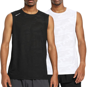 Quick Dry Bodybuilding Men Fitness Sport Sleeveless Shirt Male Casual Skinny Stringer Singlet Vest - Product Image 4