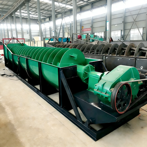 Classificateur à vis de haute efficacité pour l'exploitation minière |   Moteur 380V |   Équipement de séparation du sable et du gravier de type rond - Product Image 1