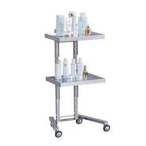 Carrito Multifuncional Plegable de Acero Inoxidable para Tintes de Cabello, Diseñado Específicamente para Salones de Belleza - Product Image 6