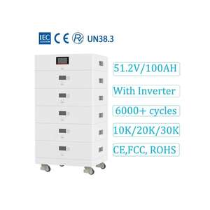 5kW 10kwh lityum iyon piller depolama aküsü sistem invertör All-in-One makine 5kWh Lifepo4 pil - Product Image 5