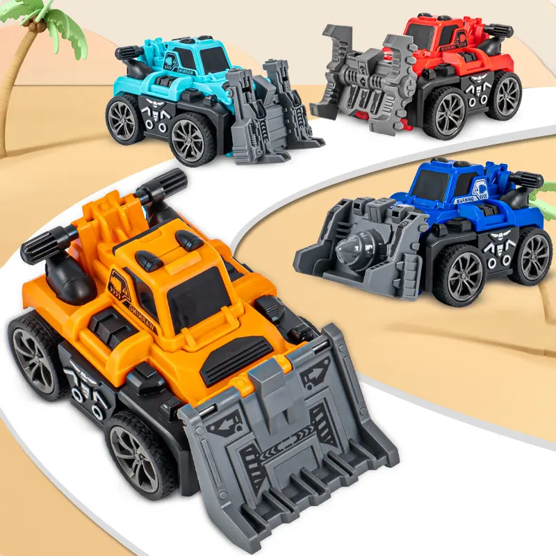 गर्म खोदने ट्रक खिलौने मिनी खिलौना विरूपण इंजीनियरिंग खिलौना वाहन कार मोटर बच्चों थोक