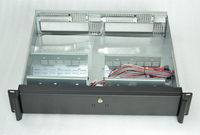 Casing Server Rak Mount dengan Kedalaman 360mm, Mendukung Motherboard Dual ITX 2U, dan Mendukung 4*3.5 HDD