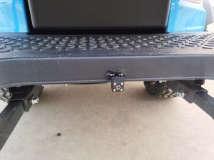 多功能蓝色8人座四轮驱动电动高尔夫球车，配备免维护电池，适用于度假酒店 - Product Image 6