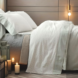 <span class=keywords><strong>Lenzuola</strong></span> in Flanella di Cotone Burrito Blanco |   Design 576 |   per letto da 90 cm (+ Misure Disponibili) |   Colore Alloro (<span class=keywords><strong>90x190</strong></span>/200cm) - Product Image 4
