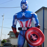 Vente directe d'usine, grands personnages gonflables Marvel, équipements gonflables publicitaires, décoration de centre commercial