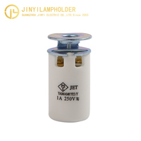 Base d'ampoule E17 personnalisable en gros 1A 250V douille ampoule supports de lampe en céramique bases de lampe avec support