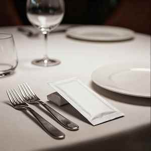 定制天然湿巾单包餐厅湿巾用于厨房清洁 - Product Image 5