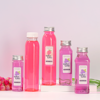 Vente en gros de bouteilles d'eau vides de 16 oz sans BPA en plastique PET pour boissons, jus, smoothie avec bouchon