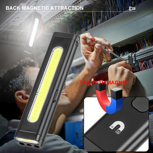 Stylo-lampe à règle <span class=keywords><strong>LED</strong></span> rechargeable magnétique X617 avec outils intégrés, rotation à 180 degrés, étanche IPX4, charge de type C pour atelier - Product Image 6