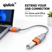 Kabel Ekstensi USB 2.0 USB A Male ke Female 480Mbps Kabel Data untuk Komputer Laptop Printer