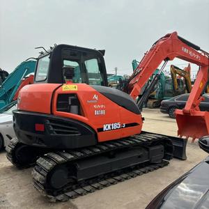 Excavatrice Kubota KX185 2023, faible nombre d'heures de fonctionnement, occasion, moteur 5 tonnes, capacité de la benne 0,2 m³, travaux de construction, terrassement, déplacement de matériaux - Product Image 6