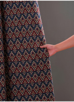 Tissu jacquard recyclé écologique certifié GRS, vente en gros pour le marché américain