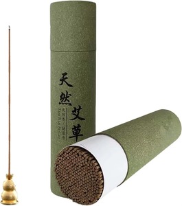 Tự nhiên thơm Mugwort giấy hương Gậy cho thiền thư giãn tinh thần làm Sạch Thảo Mộc xoắn ốc hương cuộn (thực hiện - Product Image 6