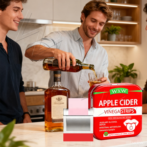 Tiras Orales de Vinagre de Sidra de Manzana ODM OEM con Vitaminas <span class=keywords><strong>B</strong></span>, Fórmula Herbal Totalmente Natural para Energía y Vitalidad Diarias - Product Image 3