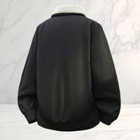 Veste décontractée pour homme, coupe-vent, pour l'extérieur, automne et hiver, à revers, avec fermeture éclair, grandes tailles, vente en gros d'usine
