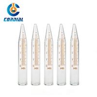 Tube à centrifuger conique en verre borosilicate 3.3 CORDIAL 10/15/25/50 ml pour usage en laboratoire