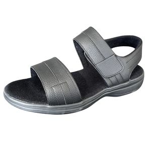 Sandales diabétiques à bout ouvert, largeur réglable, chaussures <span class=keywords><strong>pour</strong></span> l'arthrite et l'œdème, pantoufles confortables <span class=keywords><strong>pour</strong></span> les personnes âgées aux pieds enflés - Product Image 2