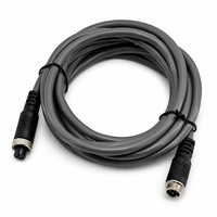 Conector de Aviación GX12 de 4 Pines Macho a Hembra, Cable Blindado de 12 mm con Rosca 22AWG para Cámara de Visión Trasera de Vehículos