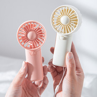 Mini ventilateur de bureau portable à piles silencieux – Cadeau promotionnel, commande en gros
