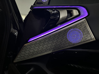 Cache-haut-parleur éclairé ICarsin OEM pour BMW X3 G45, remplacement compatible avec l'éclairage d'ambiance d'origine et le contrôle par écran