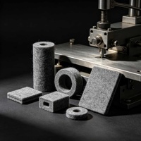 Feutre en laine pure à 100 % personnalisable, épaisseur 1 mm et 3 mm, feutre pressé industriel pour le polissage