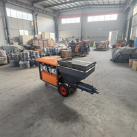 Pompe multifonctionnelle 711 pour le plâtrage du béton et des murs, machine à projeter le mortier fabriquée en Chine, 7,5 kW 380V