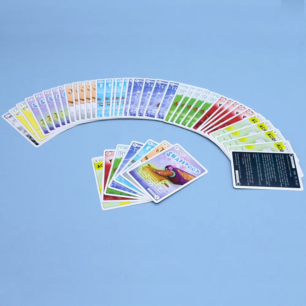 Cartões de negociação sexy personalizado arte de pôquer decalques impressão itens promocionais cartões de jogo