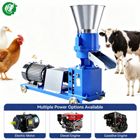Machine à moudre les céréales multifonctionnelle, broyeur à haute vitesse pour maïs, blé, riz, aliments pour animaux, pour la ferme