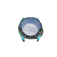 Jam Tangan Hot Selling 007 4H Crown 20ATM 316L Stainless Steel dengan Kaca Safir Casing Pelangi