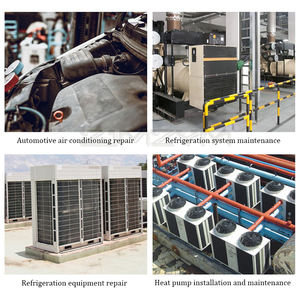 LMG-10 डिजिटल एचवीएसी दबाव गेज 2-तरफा वाल्व एयर कंडीशनिंग प्रशीतन रिसाव परीक्षक स्टेनलेस स्टील केस - Product Image 6