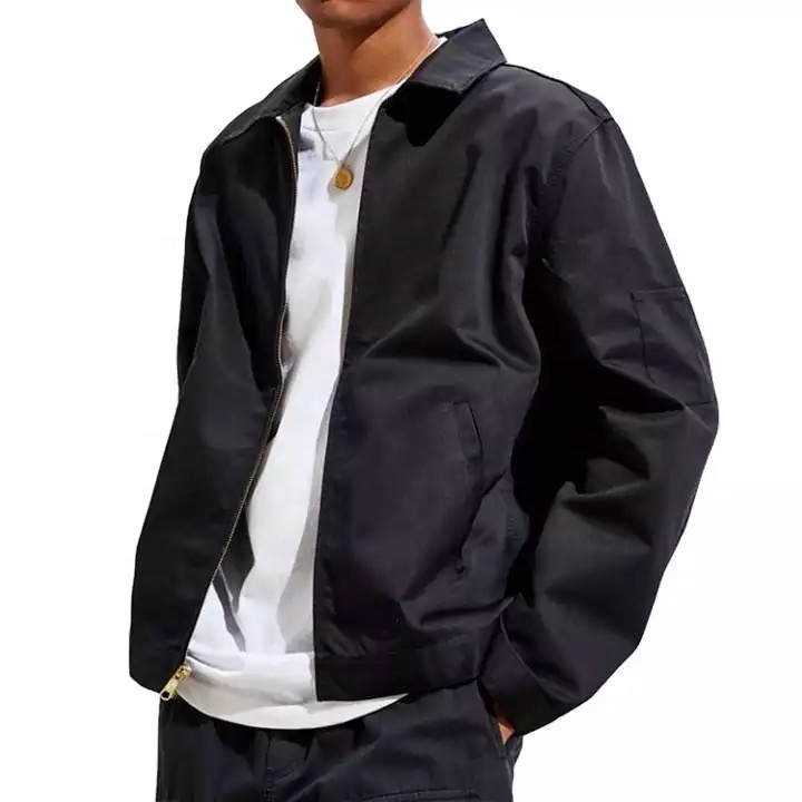 Cotton Zip-up Custom Jacket