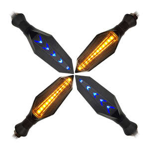 Ensemble de feux de <span class=keywords><strong>moto</strong></span> LED universels 12V, phare, <span class=keywords><strong>clignotant</strong></span>, feu arrière, <span class=keywords><strong>clignotant</strong></span> à eau qui coule, <span class=keywords><strong>clignotant</strong></span> IP68 pour <span class=keywords><strong>moto</strong></span> - Product Image 1