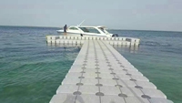 Plateforme de jet ski et quai de bateau HDPE Autres fournitures marines