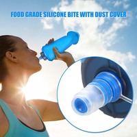 Bouteille souple pliable en TPU sans BPA avec logo personnalisé OEM, étanche, avec valve anti-goutte, pour course à pied et insertion dans le gilet de trail