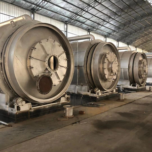 15 TPD chất thải lốp dầu nhiệt phân máy cung cấp tiết kiệm năng lượng nước làm mát kỹ sư có sẵn để phục vụ máy móc ở nước ngoài - Product Image 1
