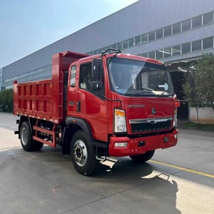 Nuovo Camion Ribaltabile Mini Sino Howo 4x4 da 10-12 Tonnellate, 160 CV, Diesel Weichai Euro 2, Guida a Sinistra, per Costruzioni in Africa - Product Image 1