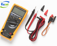 Multimeter Digital Presisi Tinggi 179C True RMS CAT III Uji Loop 4-20mA Pengukur Suhu Pemeliharaan Listrik