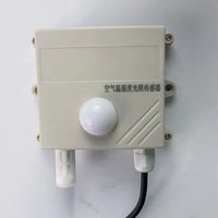 Serre d'intérieur 0-5V 0-10V RS485 Smart Farming Wall Mount Air Temperature Humidity CO2 Illuminance PM2.5 Sensor