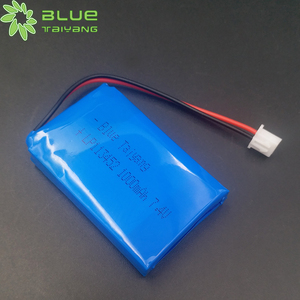Китайский производитель, 113452 перезаряжаемый литий-полимерный аккумулятор, 1000 мАч, 7,4 В, литий-ионный аккумулятор для дрона - Product Image 1
