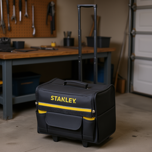 Sac à outils Stanley 18 pouces avec roulettes, rangement roulant pour outils et équipements - Product Image 3