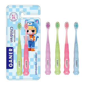 Высококачественная детская мягкая зубная щетка в индивидуальной упаковке, с милым дизайном в виде кошачьей лапки, для детей 3-10 лет, отправка немедленно. - Product Image 5