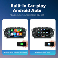 Lecteur de voiture Android pour Fiat Tipo EGEA 2015-2017 Multimédia Vidéo Navigation Mirror Link Android Radio Para Auto Car
