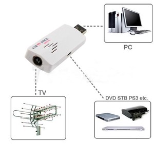 Tarjeta Capturadora de <span class=keywords><strong>TV</strong></span> USB para Computadora como <span class=keywords><strong>TV</strong></span>, Receptor de <span class=keywords><strong>TV</strong></span> de <span class=keywords><strong>Circuito</strong></span> <span class=keywords><strong>Cerrado</strong></span> con Cable para Laptop, Compatible con Win10 - Product Image 3