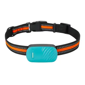 2024 Mini Smart Pet Collar Geo Fence Tracker Locator Waterproof 4G GPS Dog Tracker Collar