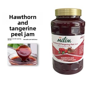 Mermelada de Hawthorn y <span class=keywords><strong>Mandarina</strong></span> Taihu Meilin, Pulpa de Fruta, Salsa para Té de Flores, Materias Primas Especiales para Tiendas de Té con Leche, Ácido <span class=keywords><strong>Cítrico</strong></span> en Botella de 1.2kg - Product Image 2