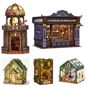 Hamaileon Kit miniature 3D en <span class=keywords><strong>bois</strong></span> à monter soi-même, modèle de construction artisanal en <span class=keywords><strong>bois</strong></span> pour adultes de 14 ans et plus, décoration d'étagère, vente en gros personnalisée - Product Image 1