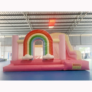 Thương mại hàng đầu bán Đảng cho thuê Macaron <span class=keywords><strong>Bouncer</strong></span> lâu đài bóng hố Inflatable thư bị trả lại Nhà trượt <span class=keywords><strong>Combo</strong></span> cho trẻ em - Product Image 1